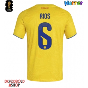 Colombia Richard Rios #6 Hjemmebanetrøje VM 2026 Kort ærmer
